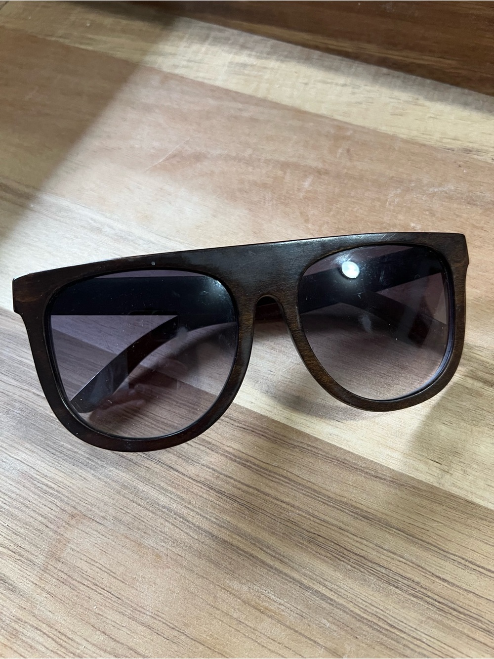 Proof Classic Women’s Sunglasses in Dark Brown Wood